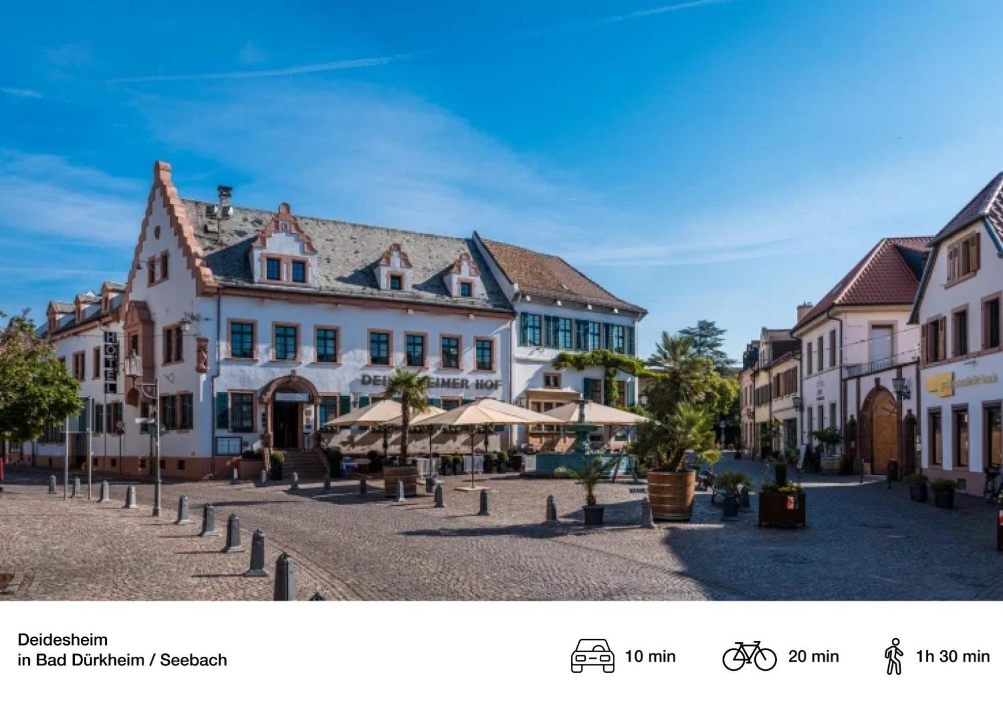 Privates Ferienhaus Mit Pool & Whirlpool Zentral In Bad Dürkheim Exterior foto